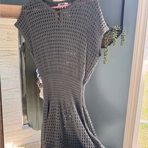 Gray Knit cover up!